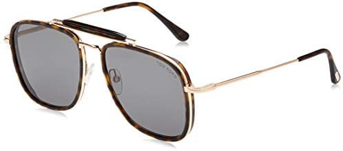 Tom Ford FT0665 Havana/Gray Lens Sunglasses