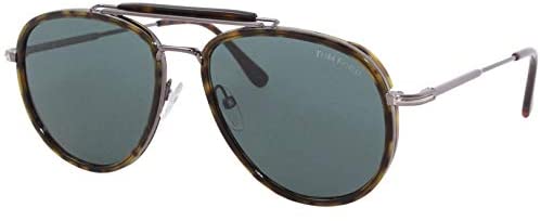 Tom Ford FT0666 - 52N Sunglasses Havana Frame w/ Green Lens 58mm
