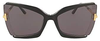 Tom Ford FT0766 03A Black FT0766 Butterfly Sunglasses Lens Category 3 Size 63mm