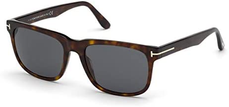 Tom Ford FT0775 52A Dark Havana Stephenson Square Sunglasses Lens Category 3 Si