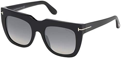 Tom Ford THEA-02 FT 0687 BLACK/GREY SHADED 51/20/145 women Sunglasses