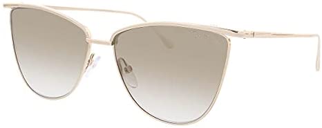 Tom Ford VERONICA FT 0684 ROSE GOLD/BROWN SHADED 58/14/140 unisex Sunglasses