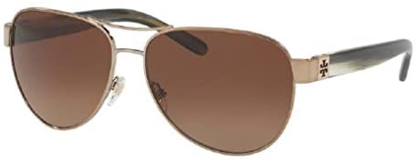Tory Burch TY6051 Aviator Sunglasses For Women+FREE Complimentary Eyewear Care Kit