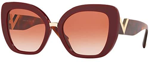 Valentino 0VA4057 Bordeaux/Pink Gradient Brown One Size