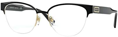 Versace 90S VINTAGE LOGO VE 1265 BLACK 53/17/140 women Eyewear Frame
