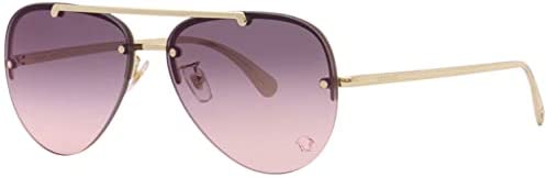 Versace GLAM MEDUSA VE 2231 Pale Gold/Grey Pink Shaded 60/14/140 women Sunglasses