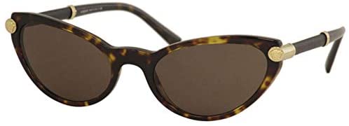 Versace V-ROCK VE4365Q Sunglasses 108/73-54 -, Brown VE4365Q-108-73-54