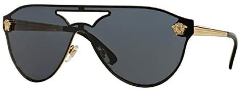Versace VE2161 Aviator Sunglasses For Men For Women+FREE Complimentary Eyewear Care Kit