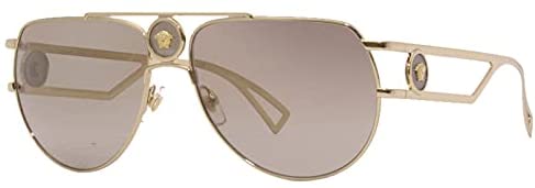 Versace VE2225 Sunglasses - (10027I) Gold/Brown Mirror Gold Gradient - 60mm