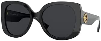 Versace VE4387 Rectangle Sunglasses for Women + FREE Complimentary Eyewear Kit
