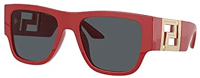 Versace VE4403 Sunglasses - (534487) Red/Dark Gray - 57mm