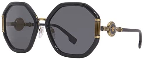 Versace VE4413 Black/Dark Grey One Size