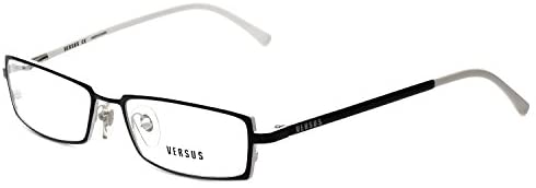 Versus by Versace Designer Reading Glasses 7047-1009-50 in Black/White 50mm