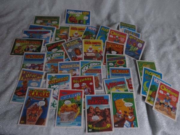 Random LOT OF 32 CARDS ALF trading Cards 1987 TOPPS - SOME DUP's