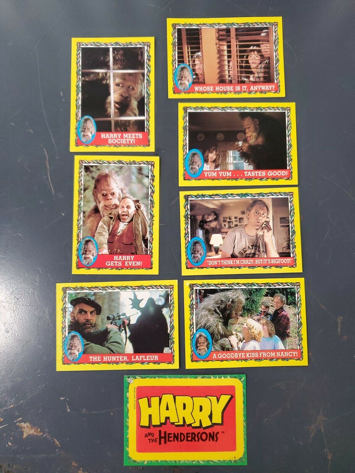 Harry and the Hendersons Trading Cards (1987)