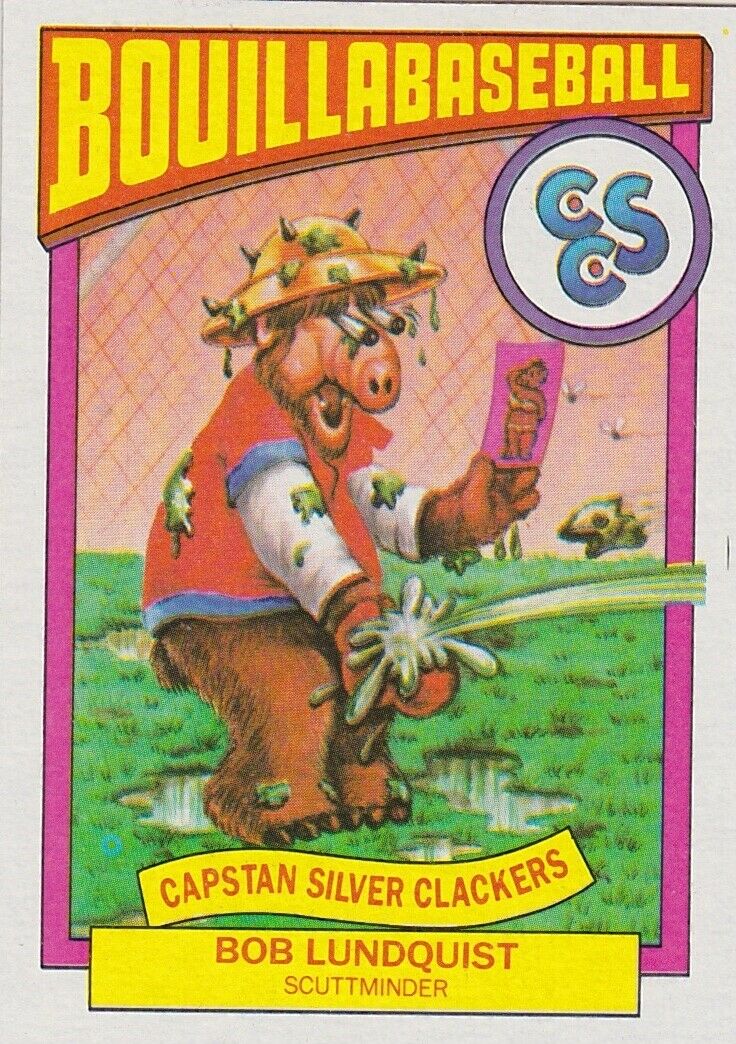 1987 ALF SERIES 1 BOUILLABASBALL SINGLE TRADING CARD #5B