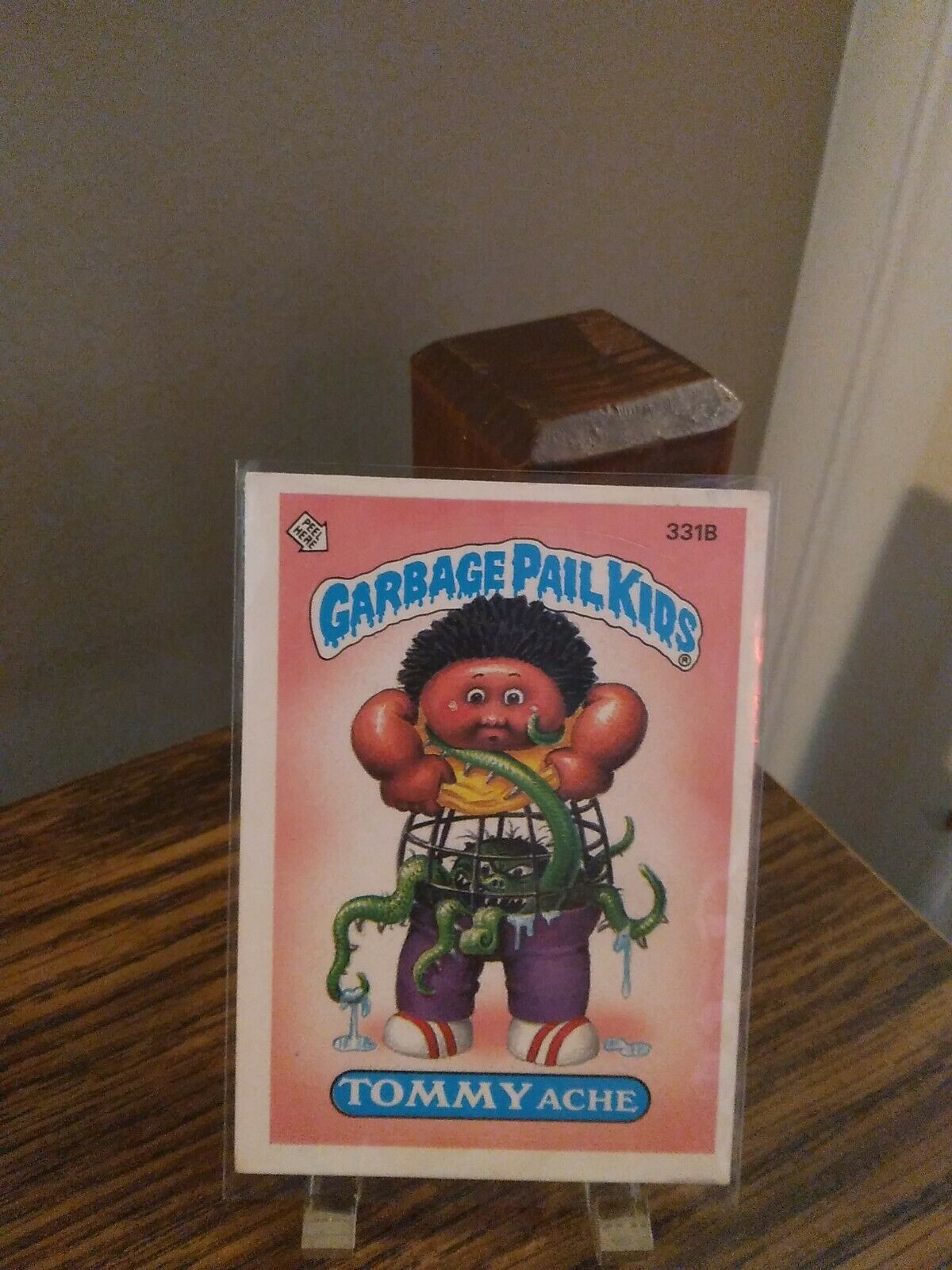 VINTAGE! 1987 Topps Garbage Pail Kids Trading Card #331b-Tommy Ache-NM!