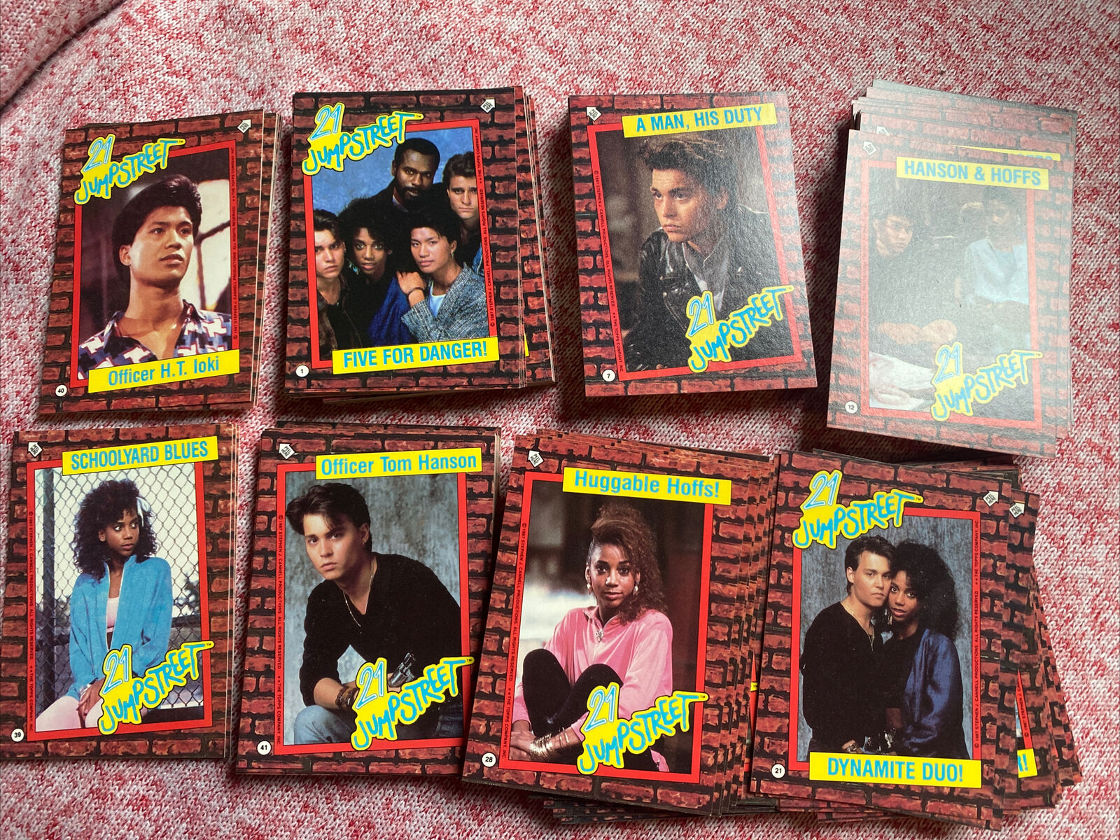 1987 21 Jump Street Trading Cards / Stickers Singles -You Pick-Finish your set!!
