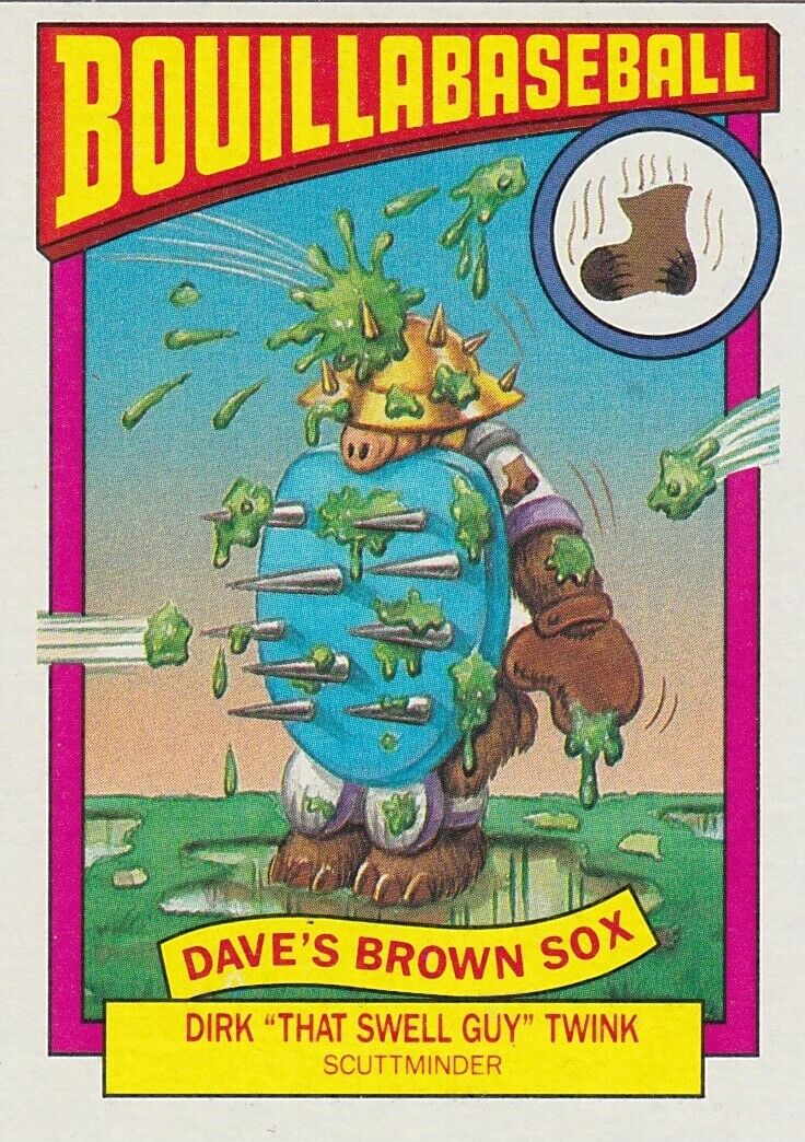 1988 ALF SERIES 2 BOUILLABASBALL SINGLE TRADING CARD #23B